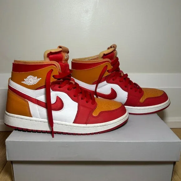 Red Hot Curry Nike Zoom Air Women Size 9 - Picture 3 of 4